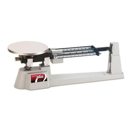 Ohaus Ohaus 760-00 Triple Beam With Stainless Steel Plate & Tare 610g x 0.1g 6" Diameter Platform 80000013
